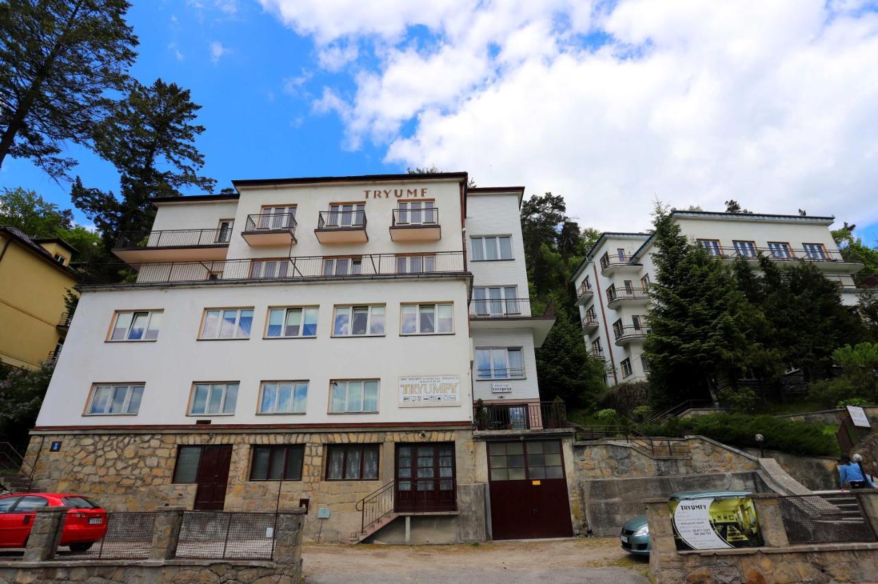 Bed and Breakfast Domy Wczasowe Tryumfy Krynica-Zdrój Exterior foto